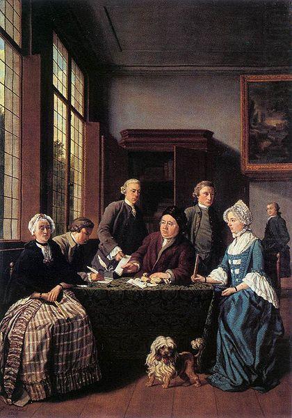 Jan Josef Horemans the Elder Marriage Contract china oil painting image